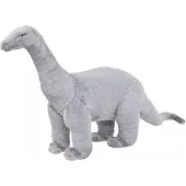vidaXL Plüschtier Brachiosaurus Stehend Plüsch Grau XXL