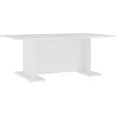 vidaXL Couchtisch Weiß 103,5x60x40 cm Holzwerkstoff