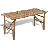 vidaXL - Gartenbank - klappbar - 118 - cm - Bambus
