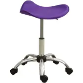 vidaXL Bürostuhl Lila Kunstleder