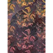 Overig Vliestapete "Digitaldruck Vlies - Orient Violet - Größe 200 x 270 cm" bedruckt glatt Wohnzimmer, Schlafzimmer