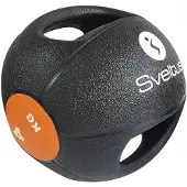 SVELTUS Medizin ball avec poignées 4kg
