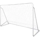 vidaXL Fußballtor 240x90x150 cm Stahl Hochwertig