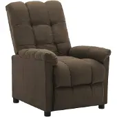 vidaXL Relaxsessel Braun Stoff