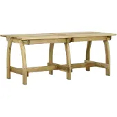 vidaXL Gartentisch 220x74x75 cm Kiefernholz Imprägniert