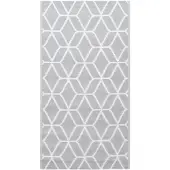 vidaXL Outdoor-Teppich ARAKIL Grau 120x180 cm PP