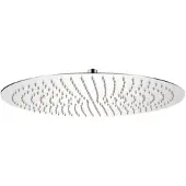 vidaXL Regenbrause Edelstahl 50 cm Rund
