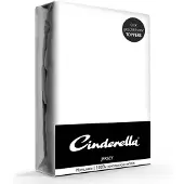 Cinderella Spannbettlaken Weiß (Jersey)-200 x 210/220 cm