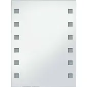 vidaXL Badezimmer-Wandspiegel mit LEDs 60x80 cm