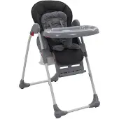 vidaXL Baby-Hochstuhl Grau