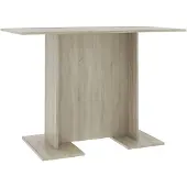 vidaXL Esstisch Sonoma-Eiche 110x60x75 cm Holzwerkstoff