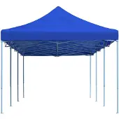 vidaXL Faltzelt Pop-Up Partyzelt 3 x 9 m Blau