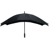 Falcone Duo Regenschirm Handöffnung 148 x 99 cm schwarz