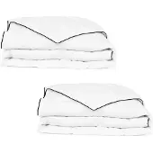 vidaXL Winter-Daunendecke 2 Stk. 150x200 cm