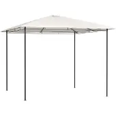 vidaXL Pavillon 3x3x2,6 m Creme 160 g/m²