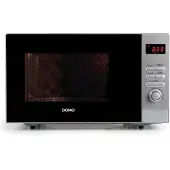 Domo DO2923, Arbeitsplatte, Solo-Mikrowelle, 23 l, 800 W, Eingebautes Display, Tasten, Drehregler