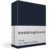 Beddinghouse Spannbettlaken Navy (Jersey)-180 x 200/220 cm