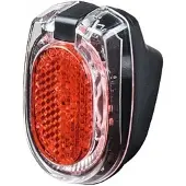 Busch + Müller LED Rücklicht Secula Plus für Schutzblechmontage, Schwarz