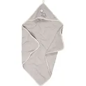 Playshoes badponcho elefant grau junior mt S