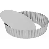 Patisse Silvertop Quicheform hoch, silberf