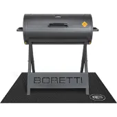 Boretti BBQ Bodenmatte Schwarz