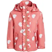 Petite Chérie Milla Outdoorjacke, Pink Hearts, 98-104