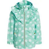 Petite Chérie Astrid Outdoorjacke, Daisy Turquoise, 122-128
