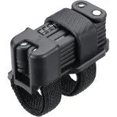 Bbb Cycling Schloss CodeFold 5mm x 975mm schwarz - kompaktes, sicheres Faltsc....
