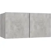vidaXL TV-Hängeschrank Betongrau 60x30x30 cm
