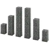 vidaXL Gabionen-Set 6-tlg. Verzinkter Draht