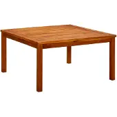 vidaXL Garten-Couchtisch 85x85x45 cm Massivholz Akazie