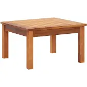 vidaXL Garten-Couchtisch 60x60x36 cm Massivholz Akazie