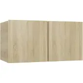 vidaXL TV-Hängeschrank Sonoma-Eiche 60x30x30 cm
