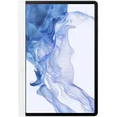 Samsung Note View Galaxy Tab S8 Plus Book Case Weiß Tablethülle
