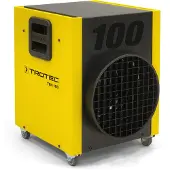 Trotec TEH 100 Elektroheizer mit 18 kW Heizlüfter Heizgerät Bauheizer mit widerstandsfähiger Schutzlackierung