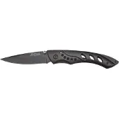Homeij Klappmesser Lock Apache Aluminium Schwarz Clip