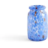 HAY - Splash Vase Mittel H22,5 cm (Blau)
