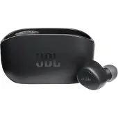 JBL Wave 100TWS In-Ear Kopfhörer in Schwarz – Kabellose Earphones mit Deep Bass Sound und Dual Connect – Bis zu 20 Stunden Wiedergabezeit mit nur einer Akkuladung