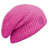Buff Knitted&polar Drip Beanie Rosa Frau