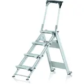 Zarges Plazastep P - LM-Sicherheitstreppe 4 Stufen 41494