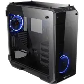 Thermaltake View 71 Tempered Glass Edition, Full Tower, PC, Schwarz, ATX, EATX, micro ATX, Mini-ATX, SPCC, Gaming