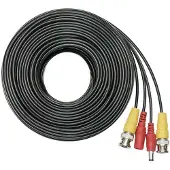 Pni Videoüberwachungsvideo Kabel 40 M Schwarz Schwarz One Size