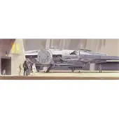 Komar Fototapete "STAR WARS Classic RMQ Millennium Falcon - Größe 368 x 127 cm" bedruckt glatt Kinderzimmer