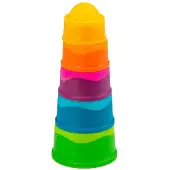 Fat Brain Toys Dimpl Stack Pädagogisches Spielzeug