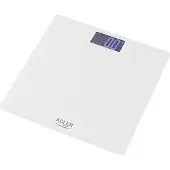 Adler AD 8157W, Elektronische Personenwaage, 150 kg, 100 g, Weiß, g, Quadratisch