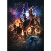 Overig Vliestapete "Digitaldruck Vlies - Avengers Battle of Worlds - Größe 200 x 280 cm" bedruckt glatt Kinderzimmer