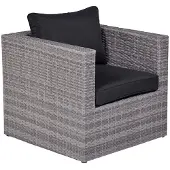 Garden Impressions Montana Lounge Sessel - earl grey - dark anthrazit