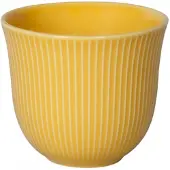 Loveramics Brewers - 250ml Embossed Tasting Cup - Yellow