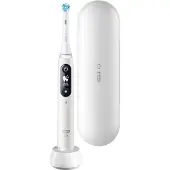 Oral-B Oral B IO Series 6 White Bluetooth ZahnbÃ1/4rste, Timer, Ladestandsanzeige