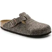 Birkenstock Uni Clogs Boston Wool 19292-38, 19292-39, 19292-40, 19292-41, 19292-42, 19292-43, 19292-44, 19292-45, 19292-46 BIR-160583 cacao 42